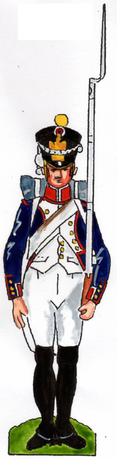 Fusilier du 4e de Ligne d'aprs Boeswilwald 1810