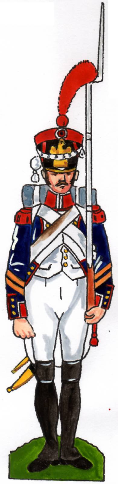 Caporal de Grenadiers d'aprs Boeswilwald 1810