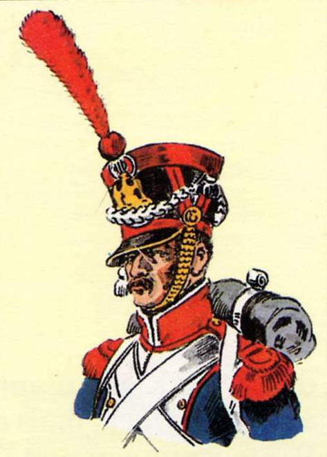 Grenadier du 4e de ligne en 1809 d'aprs Bucquoy