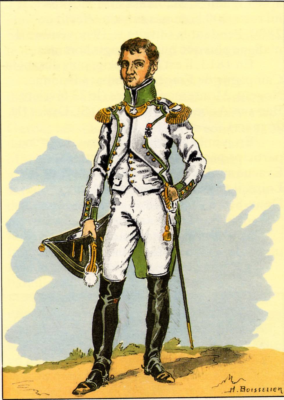 Major Bigarr en 1806