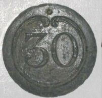 Bouton du 30e de ligne