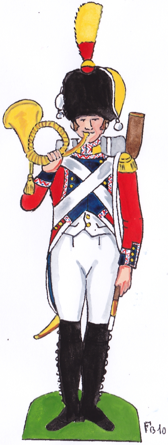 Cornet de Voltigeurs 1807-1808 30e de Ligne