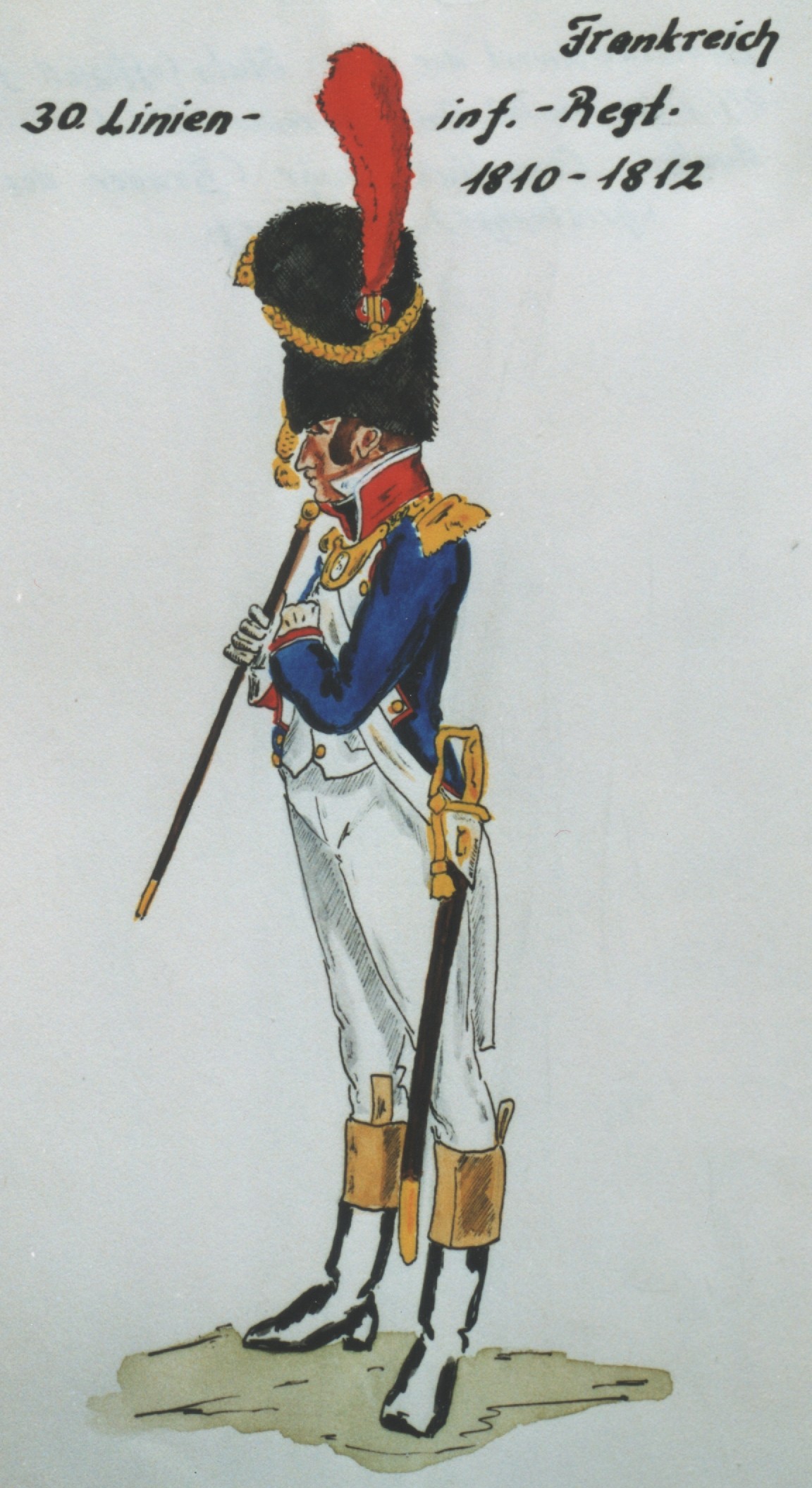 Grenadier 30e de Ligne 1810