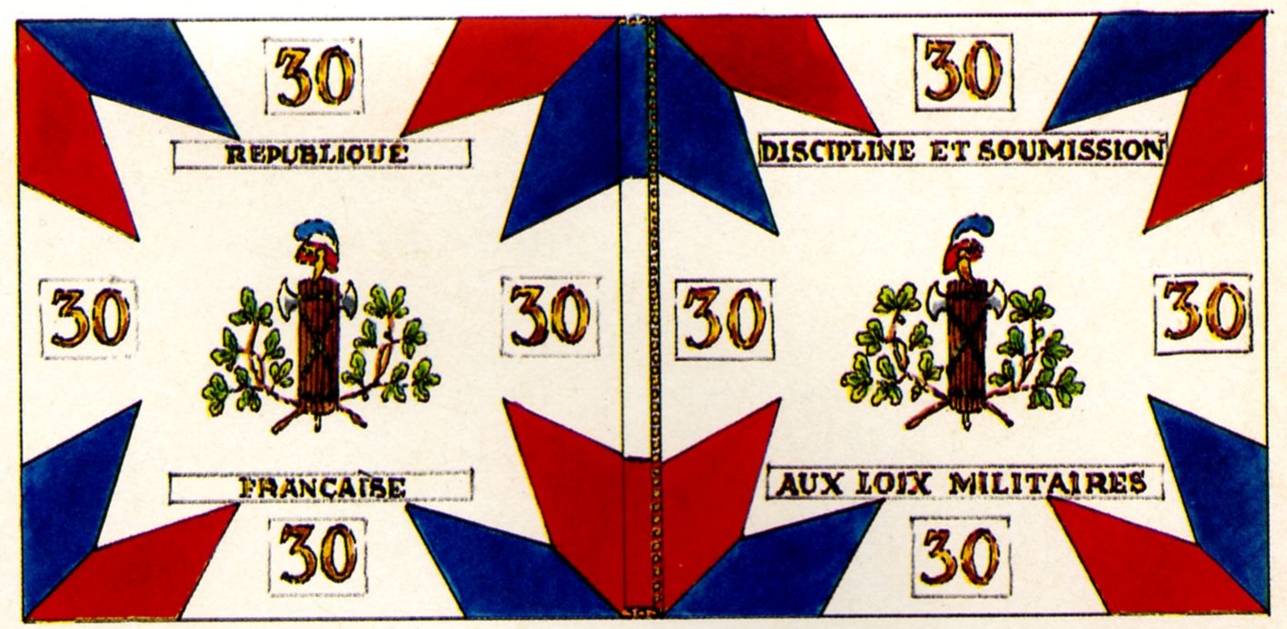 Drapeau 30e Demi-brigade