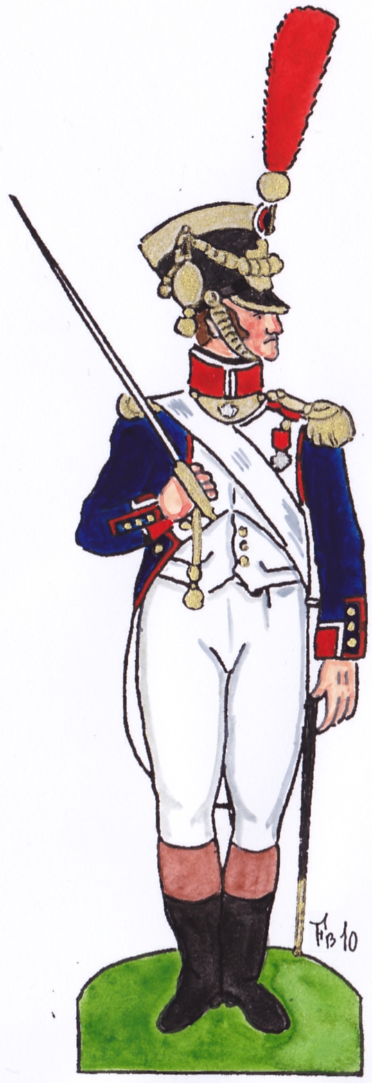 Officier de Grenadiers 30e de Ligne 1810