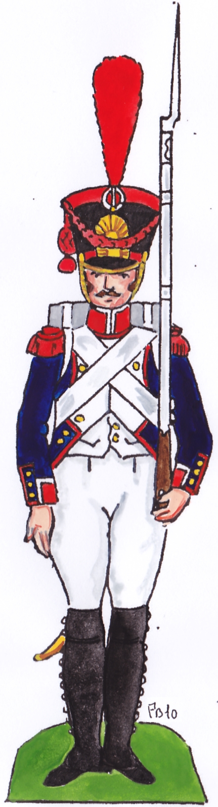 Grenadier 1807-1808 30e de Ligne