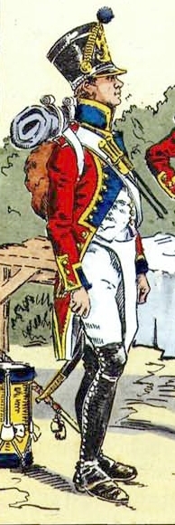 Tambour de Fusiliers 30e de Ligne 1810