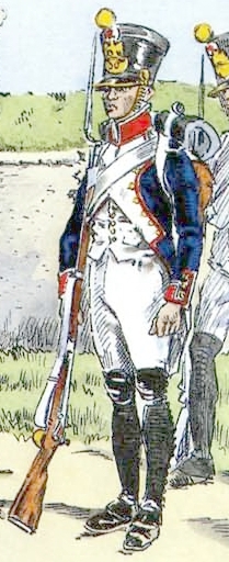 Sergent de Fusiliers 30e de Ligne 1810