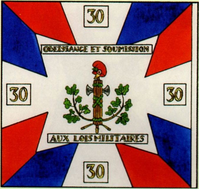 drapeau 30e Demi-brigade