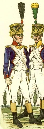 Officier de Fusiliers 1810-1812 30e de Ligne