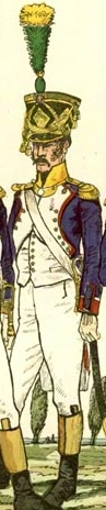 Officier de Voltigeurs 1810-1812 30e de Ligne