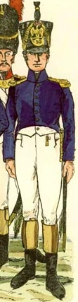 Officier de Fusiliers 1810-1812 30e de Ligne