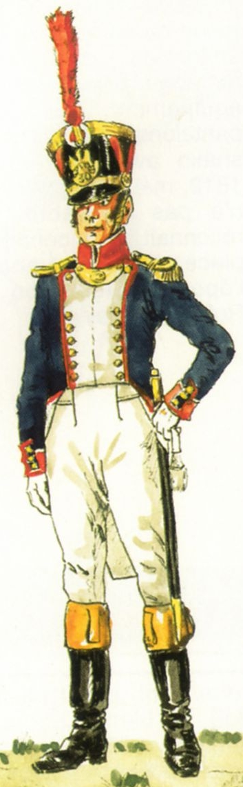 Officier de Grenadiers 30e de Ligne 1813