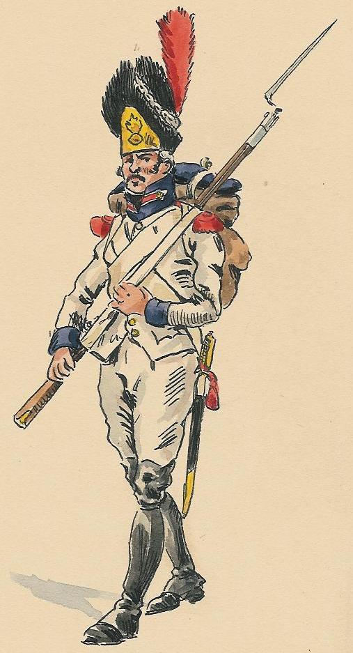 Grenadier 33e de Ligne 1800-1804