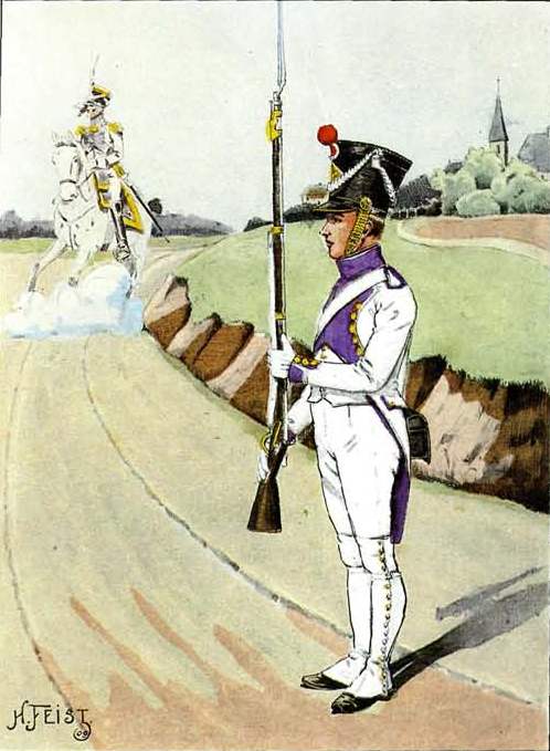 Fusilier 33e de Ligne 1806