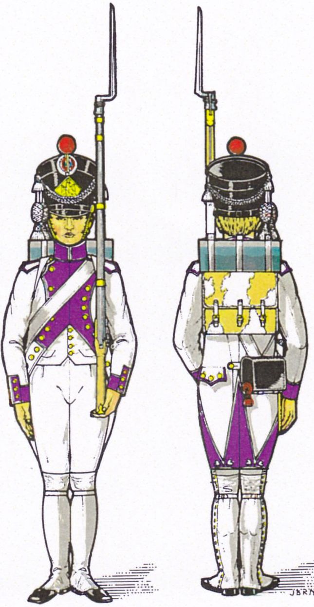 Fusiliers 33e de Ligne 1806-1807