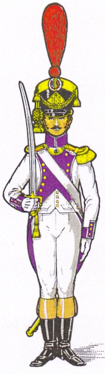 Officier de Grenadiers 33e de Ligne, 1806-1807