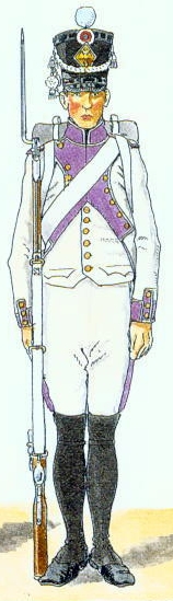 Fusilier 33e de Ligne 1806