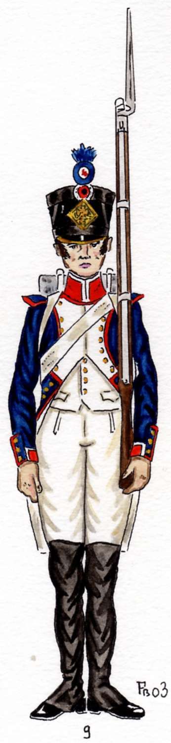 fusilier du 42e de ligne 1806-1807