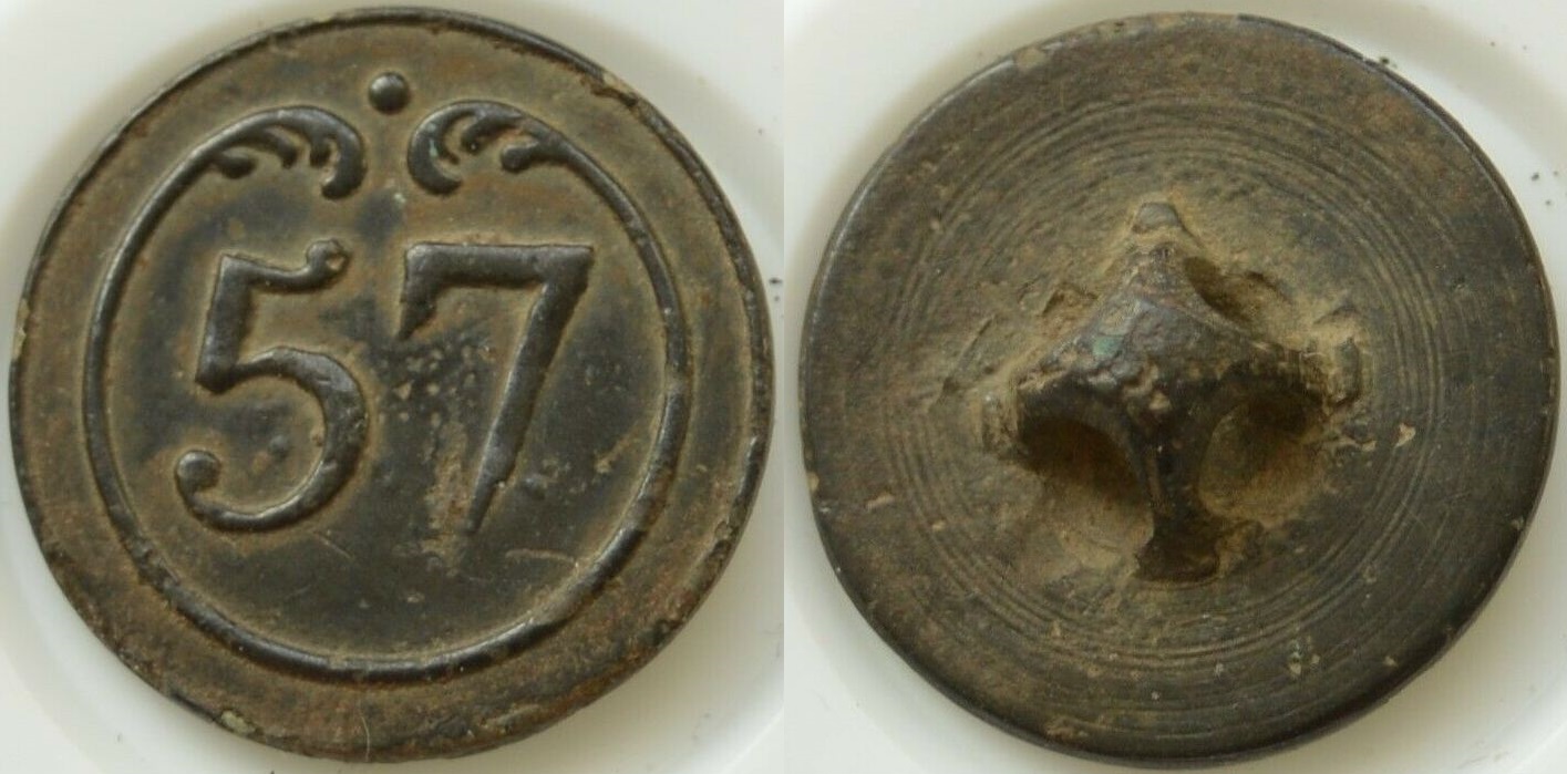 Bouton du 57e de ligne