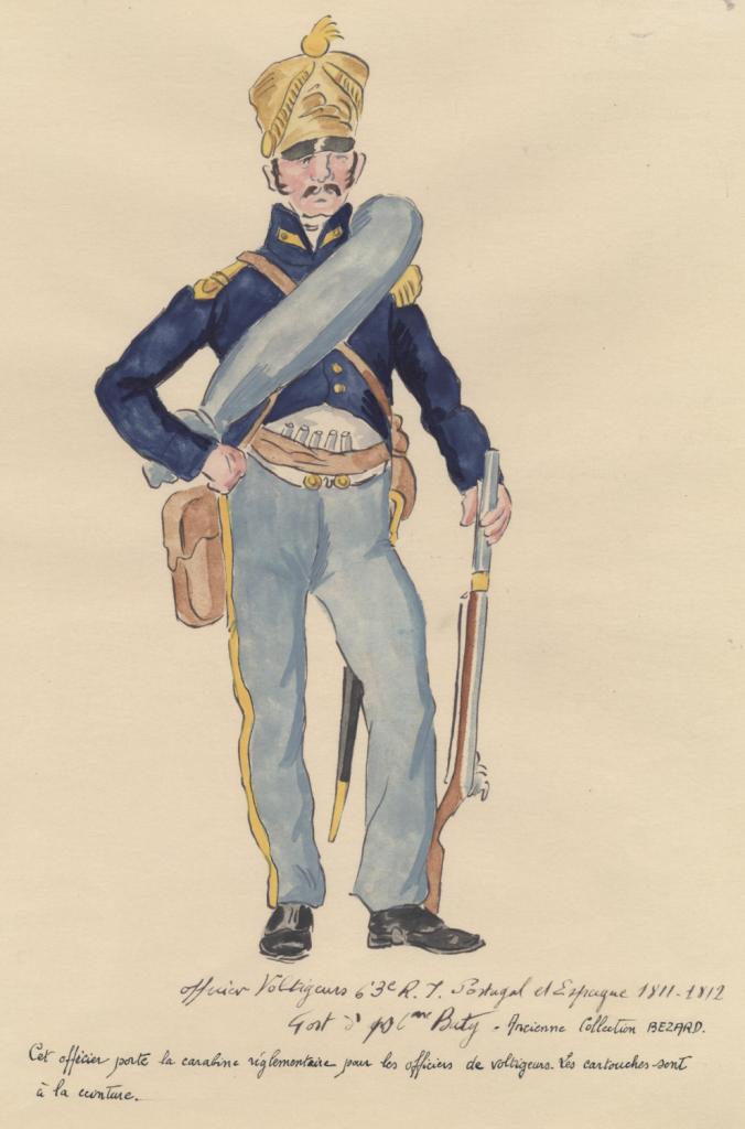 Officier de Voltigeurs du 63e de ligne 1811-1813