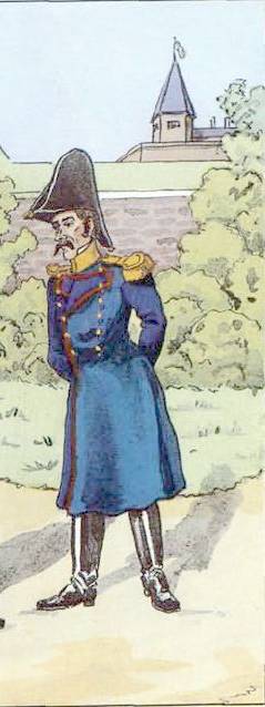 Officier de Voltigeurs du 63e de ligne 1808-1809