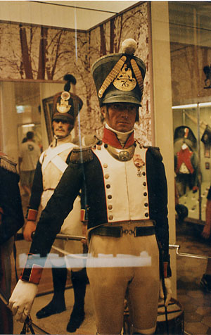 Officier du 76e de Ligne, 1813