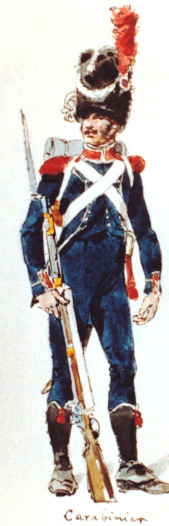 Carabinier 8e Lger, 1807-1808