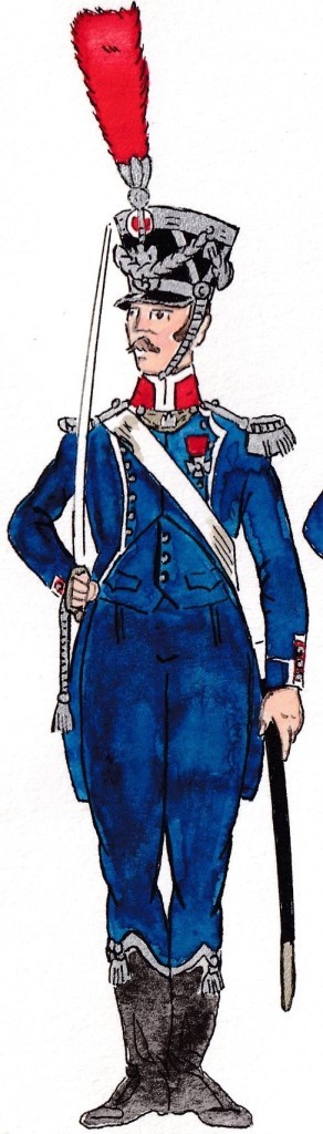 Officier de Carabiniers du 8e Lger1809-1810