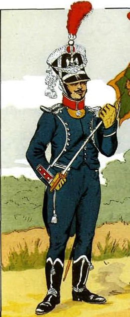 Lieutenant de Carabiniers 8e Lger 1809-1810