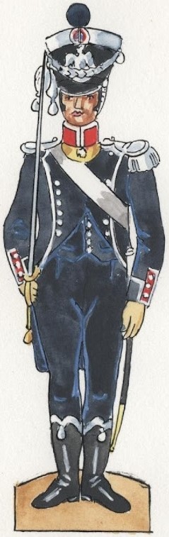 Officier de Chasseurs du 8e Lger, 1809-1810