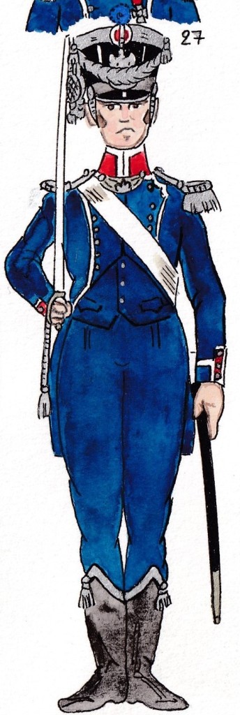 Officier de Chasseurs du 8e Lger1809-1810