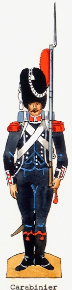 Carabinier 8e Lger, 1807-1808