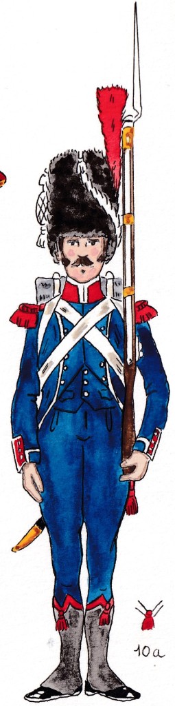 Carabinier 8e Lger, 1807-1808