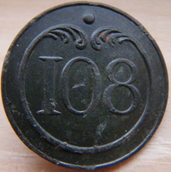 Bouton 108e de Ligne