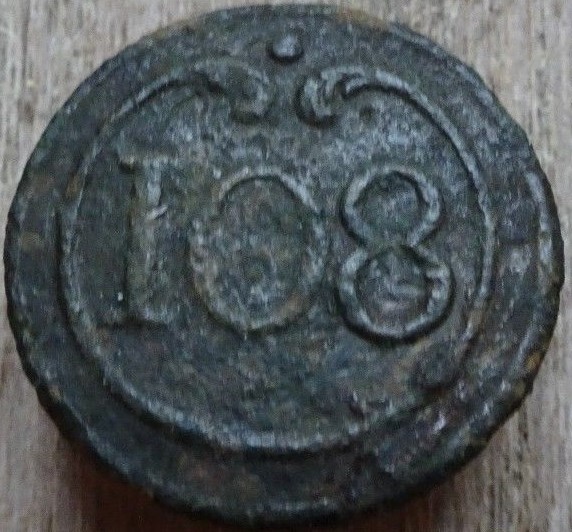 Bouton 108e de ligne