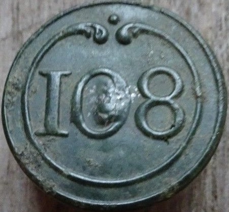 Bouton 108e de Ligne