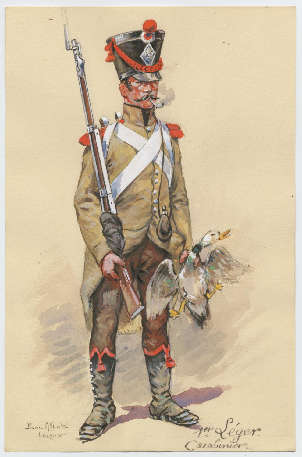 Carabinier en Espagne 1809-1810  1er Lger