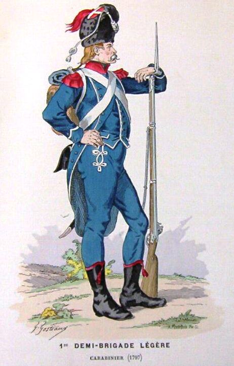 Carabinier 1er Lger 1797