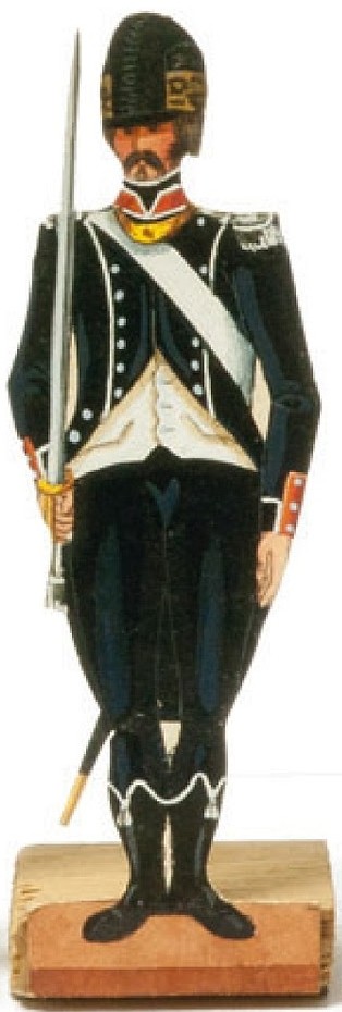 Officier de Chasseurs 1er Lger Boersch 1797