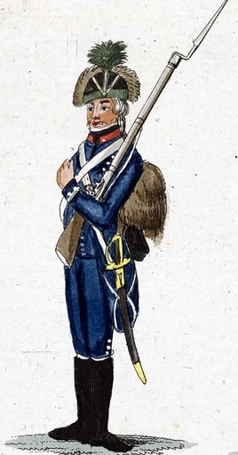 Chasseur 1er Lger en Helvtie 1799