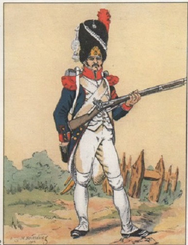 Grenadier du 5e de Ligne en 1805