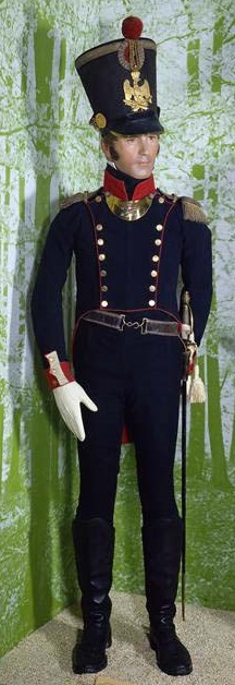 Officier d'artillerie du 6e de Ligne 1812