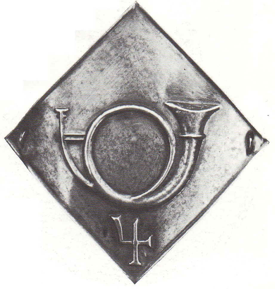 Plaque de shako 4e Lger 1807-1810