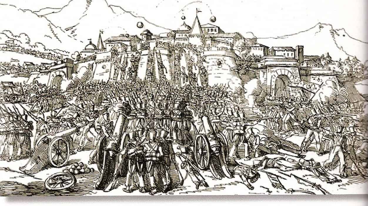 Assaut sur Girone 1809