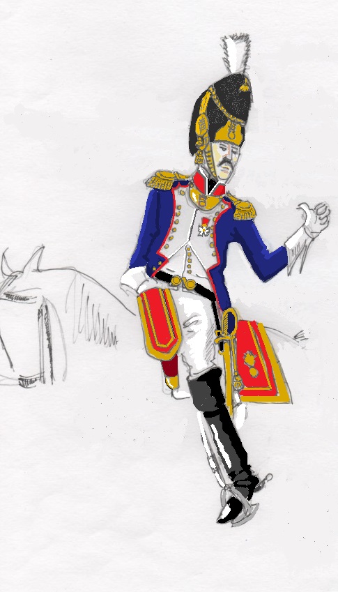 Colonel du 56e de Ligne, 1804