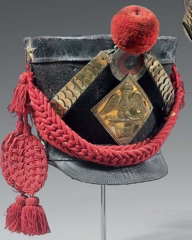 shako de grenadiers 56e de Ligne 1808-1810