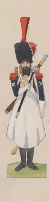 Sapeur du 5e Lger 1812