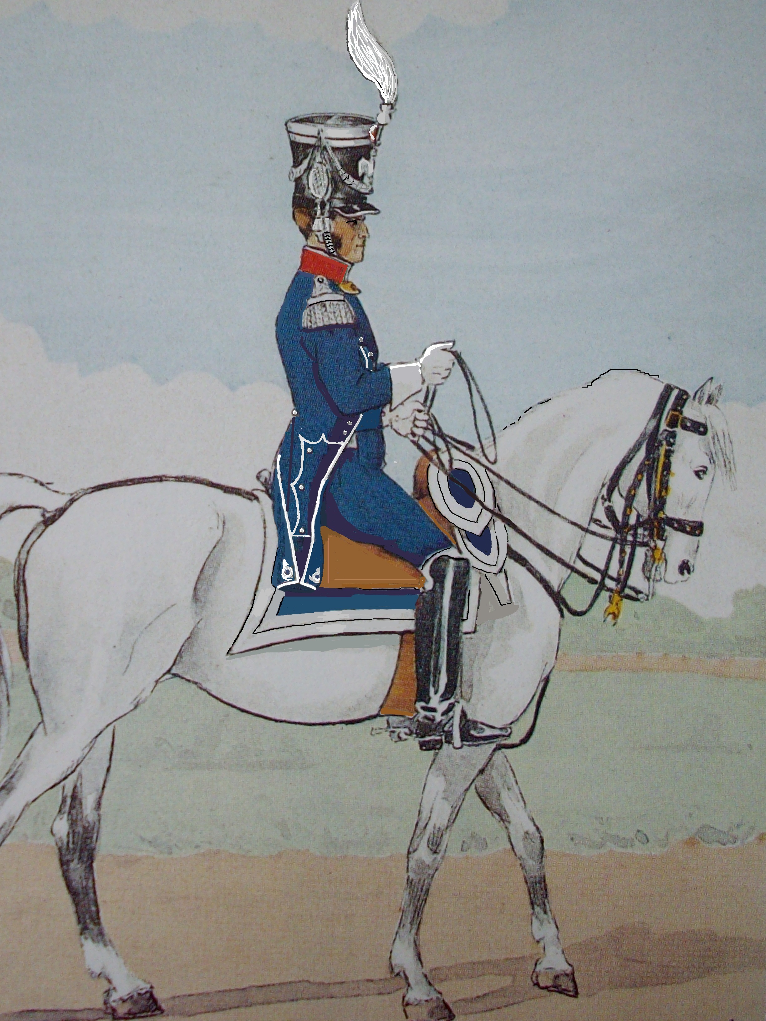 Colonel 7e Lger 1809