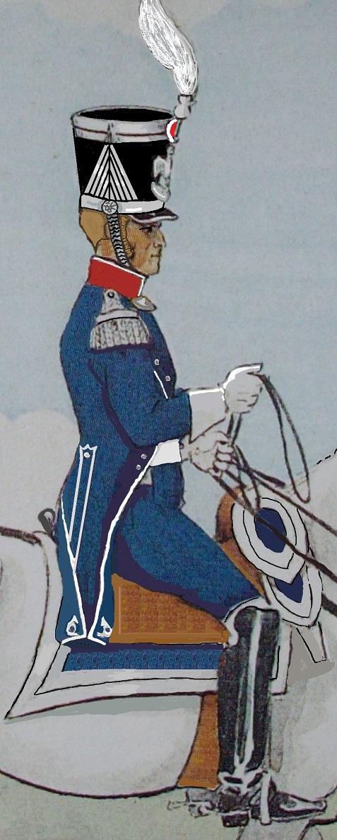 Colonel 7e Lger, fin 1809